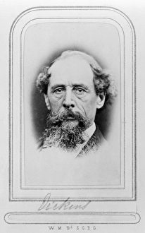 CHARLES DICKENS (1812-1870). English novelist. Photograph, c1869 CHARLES DICKENS (1812-1870). English novelist. Photograph, c1869