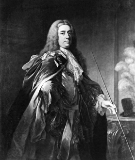 CHARLES FITZROY (1683-1757). 2nd Duke of Grafton. Irish and English politician CHARLES FITZROY (1683-1757). 2nd Duke of Grafton. Irish and English politician