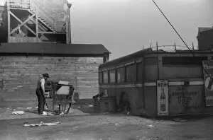 CHICAGO: LUNCH WAGON, 1941. A lunch wagon for African Americans in Chicago, Illinois