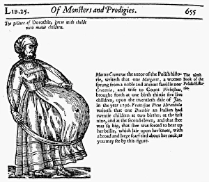 CHILDBIRTH: ANOMALIES. Dorothie, great with childe with manie children CHILDBIRTH: ANOMALIES. Dorothie, great with childe with manie children