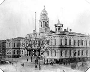 CITY HALL, NEW YORK CITY. Photographed by William B. Holmes, c1860 CITY HALL, NEW YORK CITY. Photographed by William B. Holmes, c1860