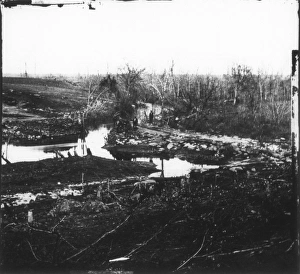 CIVIL WAR: BULL RUN, 1861. Cub Run Creek in Virginia. Photographed in March 1862 by CIVIL WAR: BULL RUN, 1861. Cub Run Creek in Virginia. Photographed in March 1862 by
