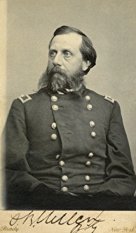 CIVIL WAR: UNION OFFICER. Union officer, possibly Major William Cutting, photographed CIVIL WAR: UNION OFFICER. Union officer, possibly Major William Cutting, photographed