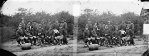 CIVIL WAR: VIRGINIA. Union Generals Andrew A. Humphreys, Henry W. Slocum, William B CIVIL WAR: VIRGINIA. Union Generals Andrew A. Humphreys, Henry W. Slocum, William B