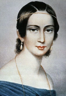 Images Dated 24th June 2011: CLARA SCHUMANN (1819-1896). German pianist and composer. Mrs