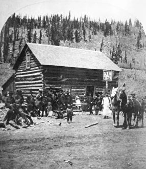 COLORADO: HOTEL, c1880. The Park Hotel in the Ote Pass, Colorado, c1880 COLORADO: HOTEL, c1880. The Park Hotel in the Ote Pass, Colorado, c1880
