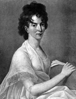 CONSTANZE WEBER MOZART (1763-1842). German soprano and wife of Austrian composer CONSTANZE WEBER MOZART (1763-1842). German soprano and wife of Austrian composer