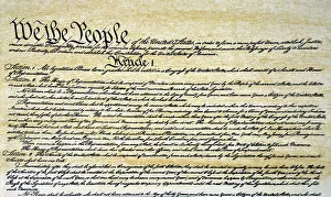 CONSTITUTION. Preamble and beginning of Article I of the Constitution of the United CONSTITUTION. Preamble and beginning of Article I of the Constitution of the United