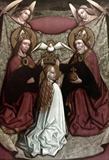 CORONATION OF THE VIRGIN Master of the Passion of the Dominicans. Polish School CORONATION OF THE VIRGIN Master of the Passion of the Dominicans. Polish School