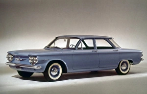 CORVAIR, 1960. A Chevrolet Corvair sedan, 1960 CORVAIR, 1960. A Chevrolet Corvair sedan, 1960