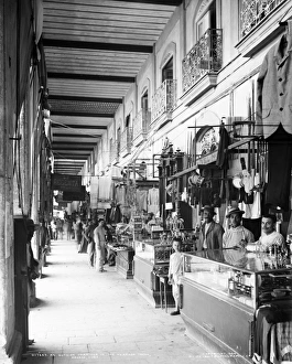 CUBA: HAVANA, c1904. A passageway in the Mercado Tocon, Havana, Cuba. Photograph, c1904 CUBA: HAVANA, c1904. A passageway in the Mercado Tocon, Havana, Cuba. Photograph, c1904