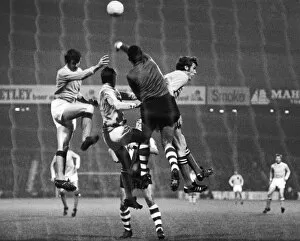 Goal Gallery: CUP WINNERS CUP, 1969. Spanish soccer goalkeeper Jose Angel Iribar of Bilbao