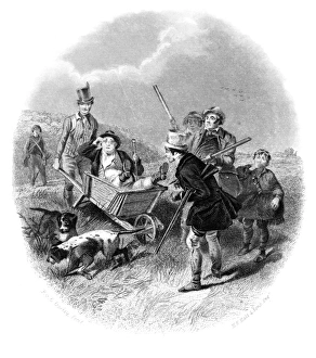 DICKENS: PICKWICK PAPERS. Illustration by Felix O DICKENS: PICKWICK PAPERS. Illustration by Felix O