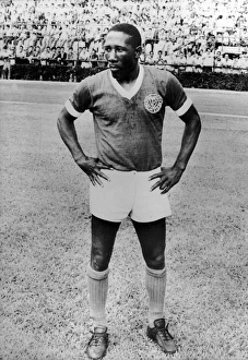 DJALMA SANTOS Print, 1966. Art Prints, Posters & Puzzles