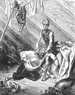 DON QUIXOTE. Gustave Dore illustration from Miguel de Cervantes Don Quixote DON QUIXOTE. Gustave Dore illustration from Miguel de Cervantes Don Quixote