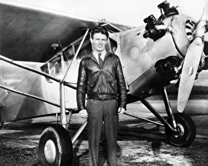 DOUGLAS CORRIGAN (1907-1995). Nicknamed Wrong Way DOUGLAS CORRIGAN (1907-1995). Nicknamed Wrong Way