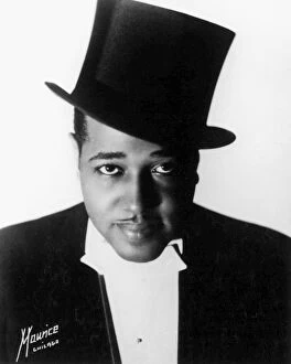Music and Musicians Gallery: DUKE ELLINGTON (1899-1974). American musician and composer. Photographed in 1934 by Maurice Seymour