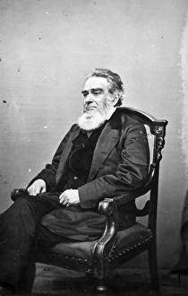 EDWARD BATES (1793-1869). American statesman. Photographed by Mathew Brady EDWARD BATES (1793-1869). American statesman. Photographed by Mathew Brady
