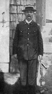 EDWARD HUNTER (1839-1928). American Army officer. Colonel Hunter at Guayama, Puerto Rico EDWARD HUNTER (1839-1928). American Army officer. Colonel Hunter at Guayama, Puerto Rico