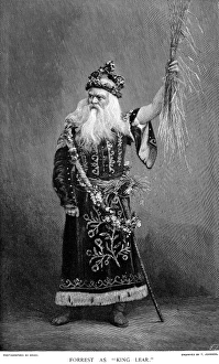 EDWIN FORREST (1806-1872). American actor. Forrest in the title role of William EDWIN FORREST (1806-1872). American actor. Forrest in the title role of William