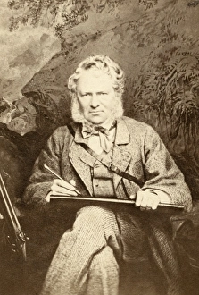 EDWIN HENRY LANDSEER (1802-1873). English painter and sculptor. Photograph, c1873 EDWIN HENRY LANDSEER (1802-1873). English painter and sculptor. Photograph, c1873