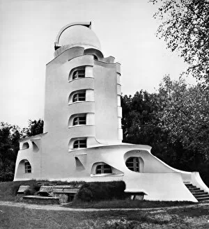 Architecture Collection: EINSTEIN TOWER, POTSDAM. The Einstein Tower at Potsdam, Germany, designed, 1920
