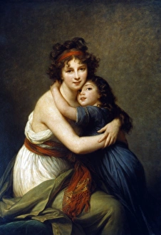 ELISABETH VIGEE-LEBRUN (1755-1842). Marie Louise Elisabeth Vigee-Lebrun. French painter ELISABETH VIGEE-LEBRUN (1755-1842). Marie Louise Elisabeth Vigee-Lebrun. French painter