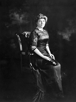 ELLEN LOUISE AXSON WILSON (1860-1914). Wife of Woodrow Wilson. Photographed in 1912 ELLEN LOUISE AXSON WILSON (1860-1914). Wife of Woodrow Wilson. Photographed in 1912
