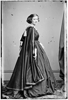 EMMA WEBB (1843-?) American actress and Secessionist. Photograph, c1860 EMMA WEBB (1843-?) American actress and Secessionist. Photograph, c1860