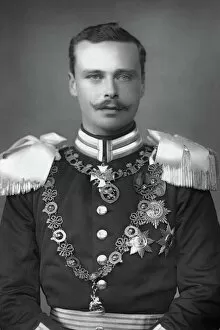 Epaulette Gallery: ERNST LUDWIG (1868-1937). Grand Duke of Hesse and by Rhine, 1892-1918. Photograph by W