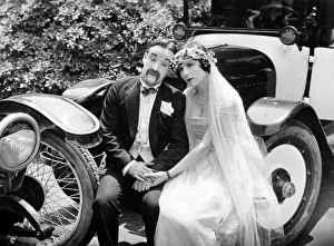 FILM: WHERE AM I?, 1923. Snub Pollard and Marie Mosquimi FILM: WHERE AM I?, 1923. Snub Pollard and Marie Mosquimi