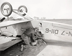 FILM STILL: FLIGHT, 1929. Jack Holt and Ralph Graves. Directed by Frank Capra FILM STILL: FLIGHT, 1929. Jack Holt and Ralph Graves. Directed by Frank Capra