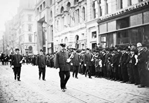 FIREMEN, c1905. A firemens parade in New York City, c1905 FIREMEN, c1905. A firemens parade in New York City, c1905