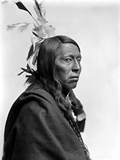 FLYING HAWK (1854-1931). Oglala Sioux chief. Photograph by Gertrude Kasebier, c1900 FLYING HAWK (1854-1931). Oglala Sioux chief. Photograph by Gertrude Kasebier, c1900