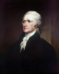 Alexander Hamilton Prints: Alexander Hamilton Print - Oil on Canvas Portrait
