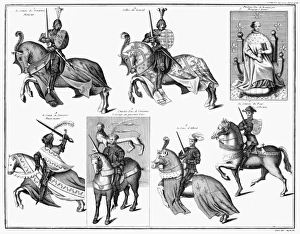 FRENCH NOBLEMEN. 15th century French noblemen FRENCH NOBLEMEN. 15th century French noblemen