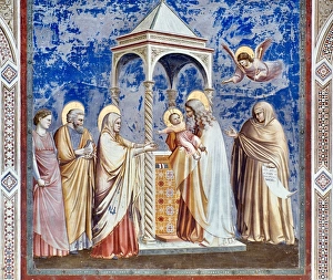 Rabbi Gallery: Fresco by Giotto, c1305, Scrovegni Chapel, Padua
