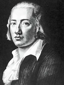 FRIEDRICH HOLDERLIN (1770-1843). Johann Christian Friedrich Holderlin. German poet FRIEDRICH HOLDERLIN (1770-1843). Johann Christian Friedrich Holderlin. German poet
