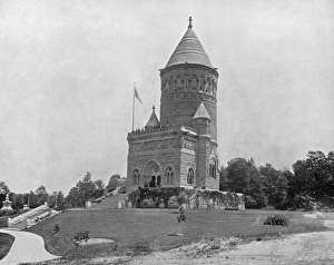 GARFIELD MONUMENT, c1890. The James A. Garfield Monument in Lake View Cemetery in GARFIELD MONUMENT, c1890. The James A. Garfield Monument in Lake View Cemetery in