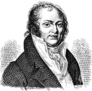 GEOFFROY SAINT-HILAIRE (1772-1844). French naturalist. Etching, French, 19th century GEOFFROY SAINT-HILAIRE (1772-1844). French naturalist. Etching, French, 19th century