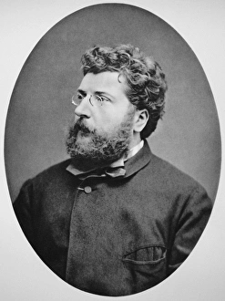 GEORGE BIZET (1838-1875). French composer. Photographed by Etienne Carjat GEORGE BIZET (1838-1875). French composer. Photographed by Etienne Carjat