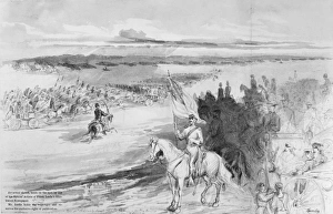 GEORGE BRINTON MCCLELLAN (1826-1865). General McClellan bidding farewell to the GEORGE BRINTON MCCLELLAN (1826-1865). General McClellan bidding farewell to the