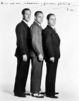 GEORGE GERSHWIN. (1898-1937). American composer. Left to right are George Gershwin GEORGE GERSHWIN. (1898-1937). American composer. Left to right are George Gershwin