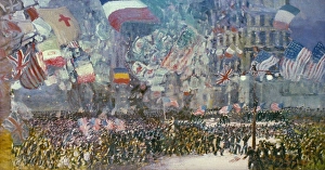 George Luks: Armistice Night. Oil on canvas, 1918 George Luks: Armistice Night. Oil on canvas, 1918