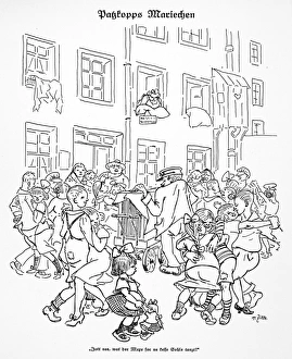 GERMANY: DANCE CRAZE, 1923. That Maxie sure can dance. Pen-and-ink drawing, 1923 GERMANY: DANCE CRAZE, 1923. That Maxie sure can dance. Pen-and-ink drawing, 1923