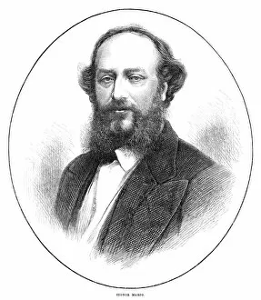 GIOVANNI MATTEO DE CANDIA (1810-1883). Known as Signor Mario. Italian tenor. Engraving