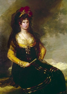 GOYA: COUNTESS, 1803. The Countess of Fernan-Nunez GOYA: COUNTESS, 1803. The Countess of Fernan-Nunez