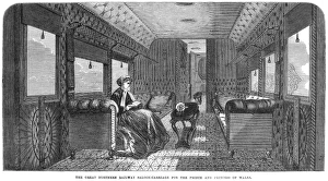 The Great Northern Railway saloon carriage for the Prince and Princess of Wales The Great Northern Railway saloon carriage for the Prince and Princess of Wales