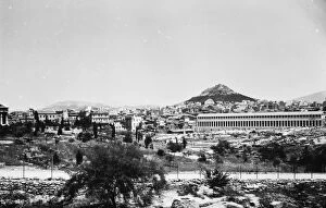 Images Dated 11th June 2010: GREECE: ATHENS AGORA. The ancient Greek agora and stoa at Athens