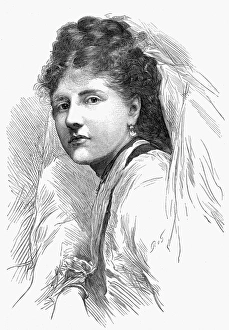 GWENDOLEN FITZALAN-HOWARD (1853-1932). Wife of John Crichton-Stuart, 3rd Marquess of Bute GWENDOLEN FITZALAN-HOWARD (1853-1932). Wife of John Crichton-Stuart, 3rd Marquess of Bute